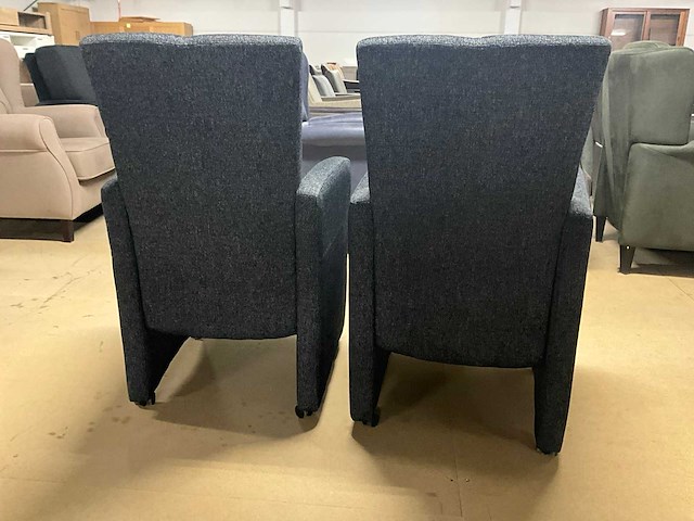 Verrijdbareeeetkamerstoel (2x) - afbeelding 8 van  9