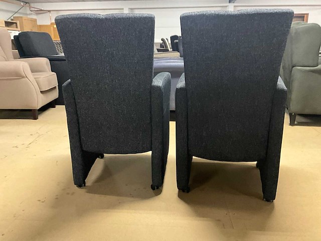 Verrijdbareeeetkamerstoel (2x) - afbeelding 9 van  9