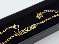 Versace armband, versace, armband, goud - afbeelding 1 van  6