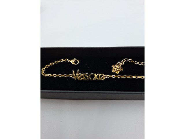 Versace armband, versace, armband, goud - afbeelding 3 van  6