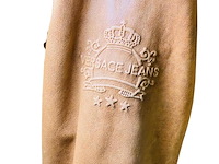 Versace jeans cognackleurige lederen bikerjack - afbeelding 3 van  4