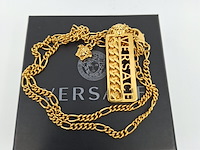 Versace ketting, versace, ketting, goud - afbeelding 1 van  9