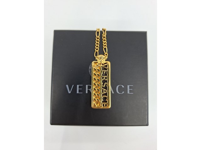 Versace ketting, versace, ketting, goud - afbeelding 6 van  9