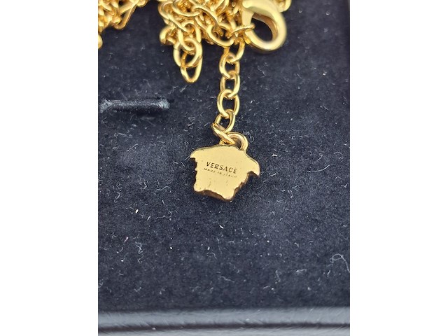 Versace ketting, versace, ketting, goud - afbeelding 7 van  9