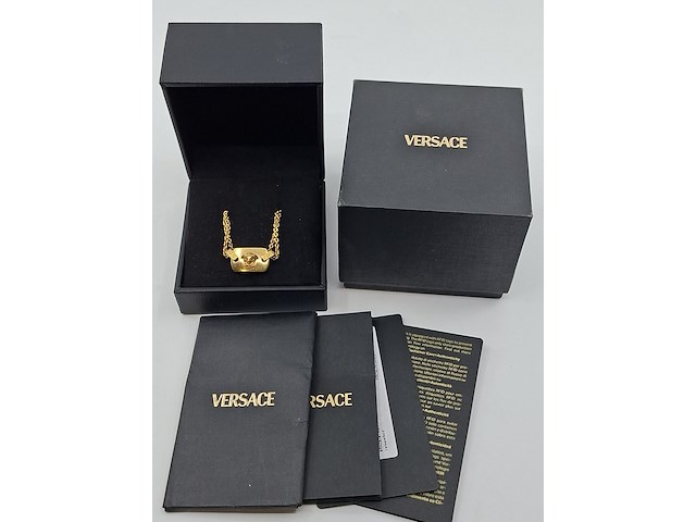 Versace medusa armband, versace, armband, goud - afbeelding 4 van  11