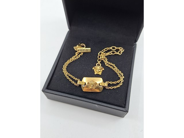 Versace medusa armband, versace, armband, goud - afbeelding 5 van  11