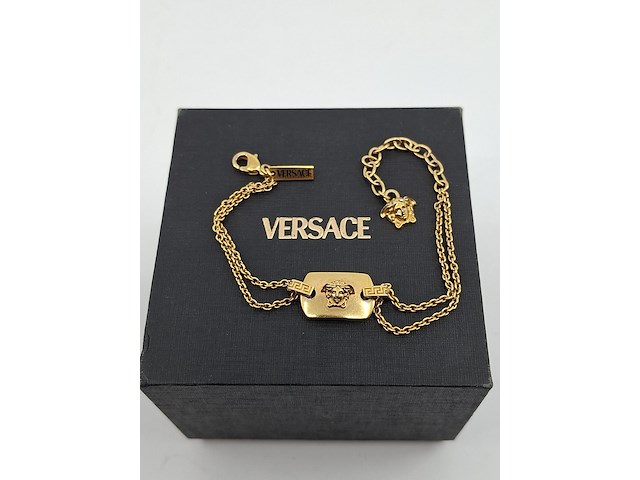 Versace medusa armband, versace, armband, goud - afbeelding 6 van  11