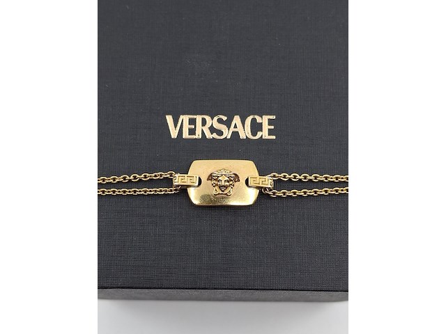 Versace medusa armband, versace, armband, goud - afbeelding 9 van  11