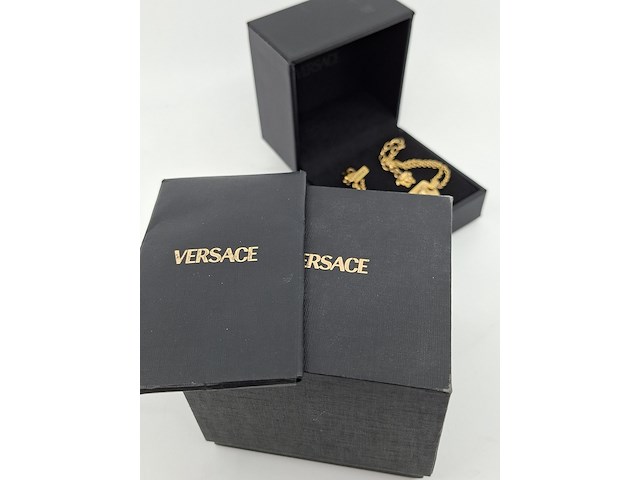 Versace medusa armband, versace, armband, goud - afbeelding 10 van  11
