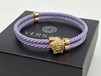 Versace medusa armband, versace, armband, paars - afbeelding 1 van  7