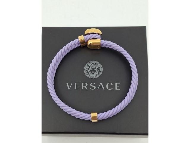 Versace medusa armband, versace, armband, paars - afbeelding 4 van  7