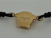 Versace medusa armband, versace, armband, zwart, goud - afbeelding 3 van  8