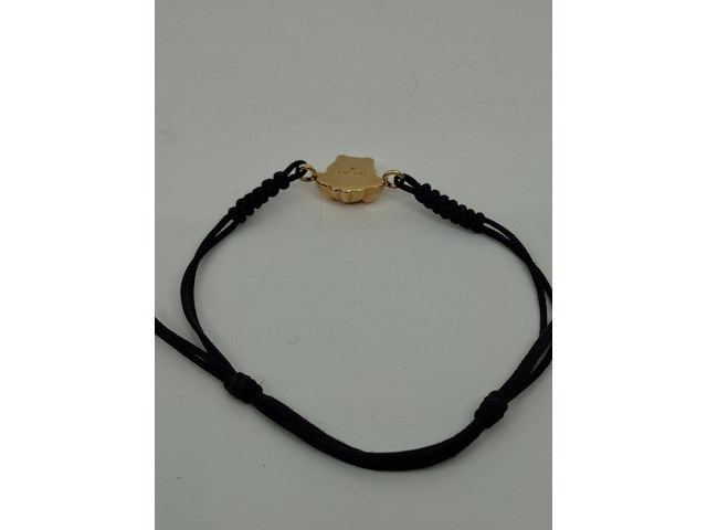 Versace medusa armband, versace, armband, zwart, goud - afbeelding 5 van  8