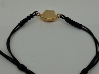 Versace medusa armband, versace, armband, zwart, goud - afbeelding 5 van  8