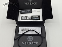 Versace medusa armband, versace, armband, zwart, goud - afbeelding 6 van  8