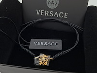 Versace medusa armband, versace, armband, zwart / goud - afbeelding 3 van  7