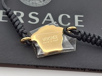 Versace medusa armband, versace, armband, zwart / goud - afbeelding 6 van  7