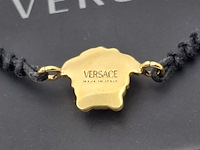 Versace medusa armband, versace, zwart, goud - afbeelding 3 van  8