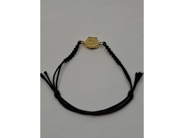 Versace medusa armband, versace, zwart, goud - afbeelding 5 van  8