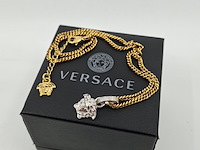 Versace medusa ketting, versace, ketting, goud, zilver - afbeelding 1 van  8