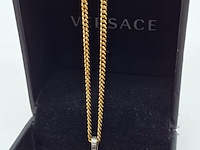 Versace medusa ketting, versace, ketting, goud, zilver - afbeelding 4 van  8