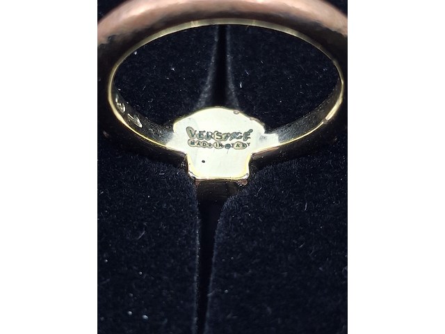 Versace medusa ring, versace, ring, goud - afbeelding 2 van  13