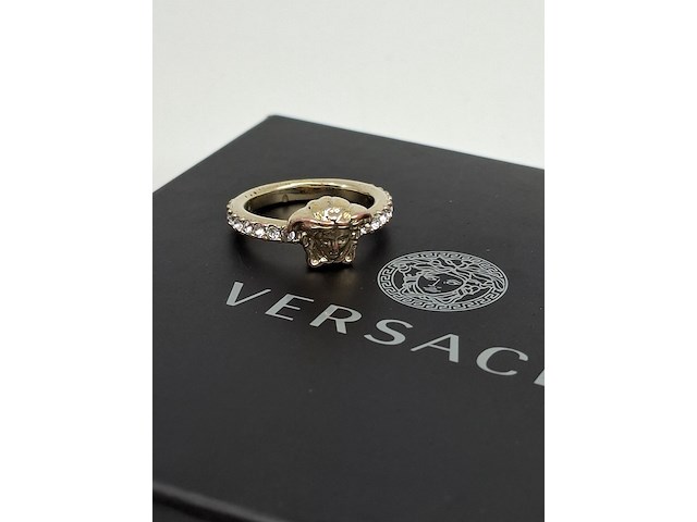 Versace medusa ring, versace, ring, goud - afbeelding 1 van  13