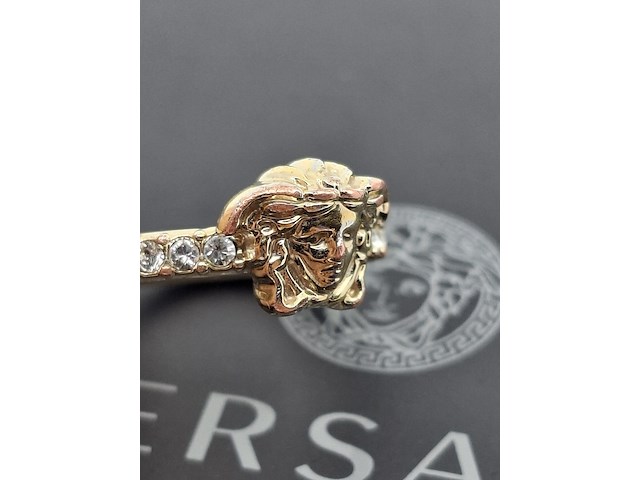 Versace medusa ring, versace, ring, goud - afbeelding 7 van  13