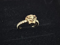 Versace medusa ring, versace, ring, goud - afbeelding 9 van  13