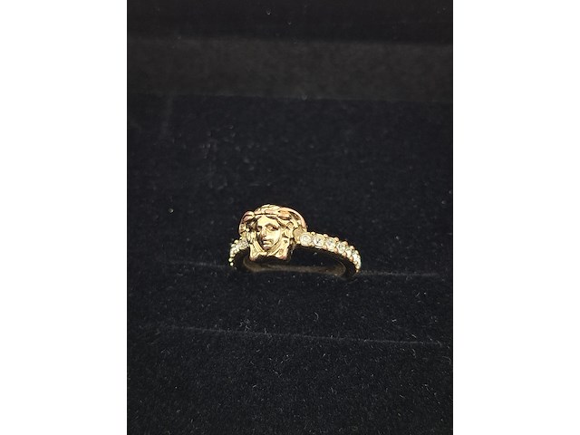 Versace medusa ring, versace, ring, goud - afbeelding 11 van  13
