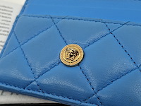 Versace medusa wallet, blauw / goud - afbeelding 7 van  9