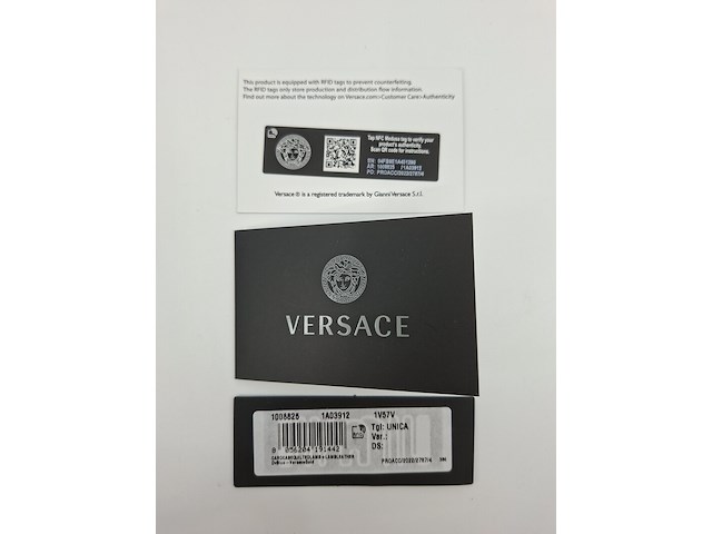 Versace medusa wallet, blauw / goud - afbeelding 9 van  9