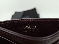 Versace medusa wallet, versace, portemonnee , bordeaux, goud - afbeelding 4 van  18