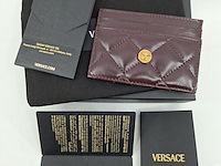 Versace medusa wallet, versace, portemonnee , bordeaux, goud - afbeelding 5 van  18