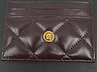 Versace medusa wallet, versace, portemonnee , bordeaux, goud - afbeelding 9 van  18
