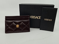 Versace medusa wallet, versace, portemonnee , bordeaux, goud - afbeelding 12 van  18