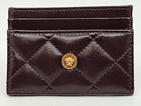 Versace medusa wallet, versace, portemonnee , bordeaux, goud - afbeelding 13 van  18