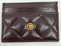 Versace medusa wallet, versace, portemonnee , bordeaux, goud - afbeelding 16 van  18