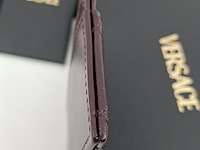 Versace medusa wallet, versace, portemonnee , bordeaux, goud - afbeelding 17 van  18