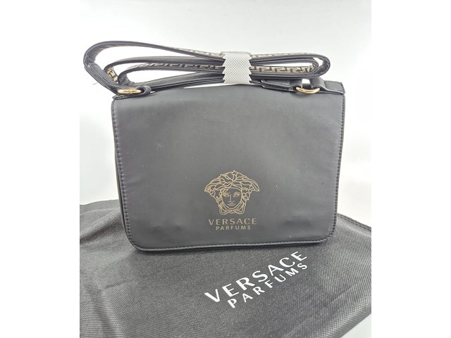 Versace schoudertas, zwart - afbeelding 1 van  11