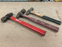 Verschillende hamers (3x) - afbeelding 2 van  2