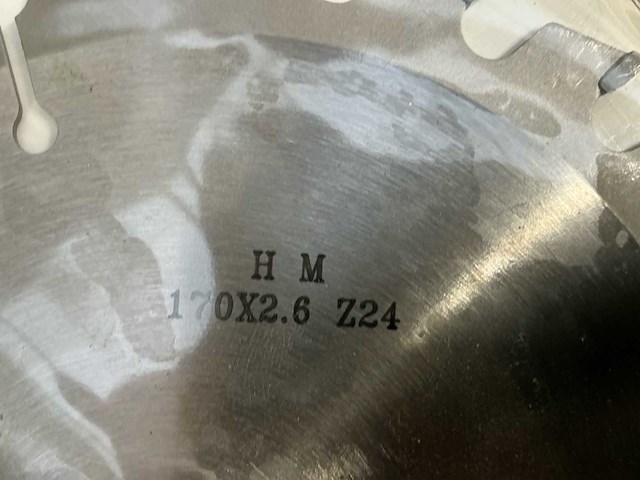 Verschillende maat zaagblad (24x) - afbeelding 4 van  5