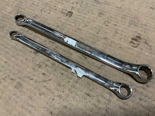 Verschillende ringsleutels (2x) - afbeelding 2 van  3