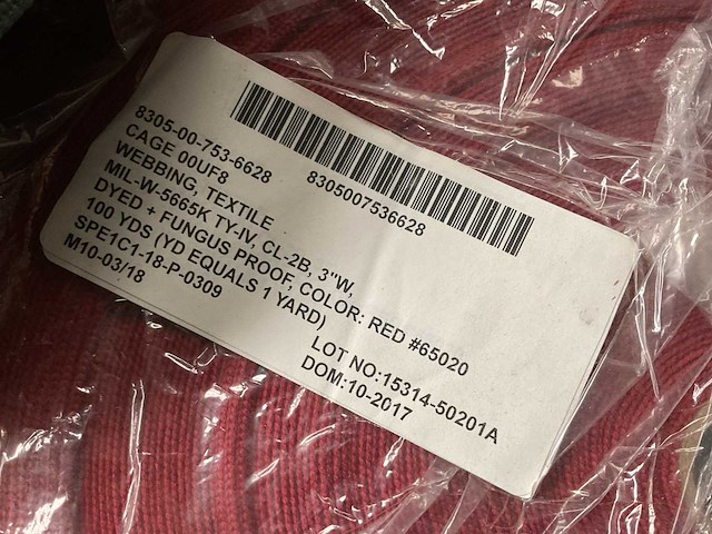 Verschillende rollen textiel band (7x) - afbeelding 3 van  3