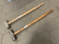 Verschillende sledge hammers (2x) - afbeelding 3 van  3