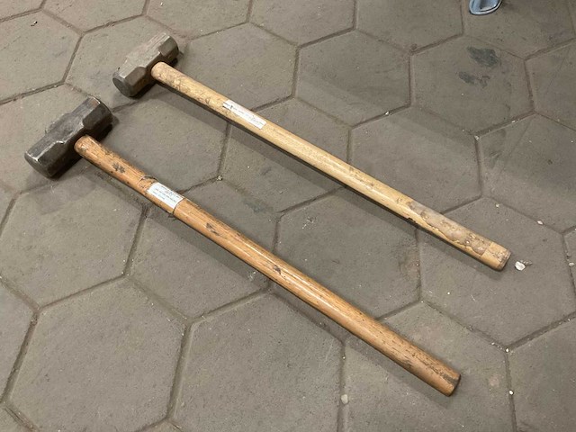 Verschillende sledge hammers (2x) - afbeelding 2 van  3