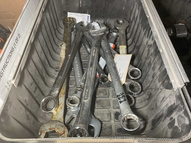 Verschillende steekringsleutels (11x) - afbeelding 2 van  3