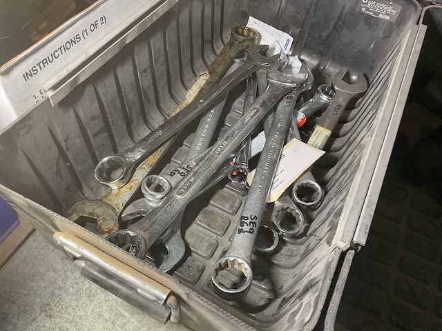 Verschillende steekringsleutels (11x) - afbeelding 1 van  3