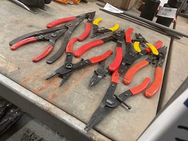 Verschillende tangen (11x) - afbeelding 2 van  3