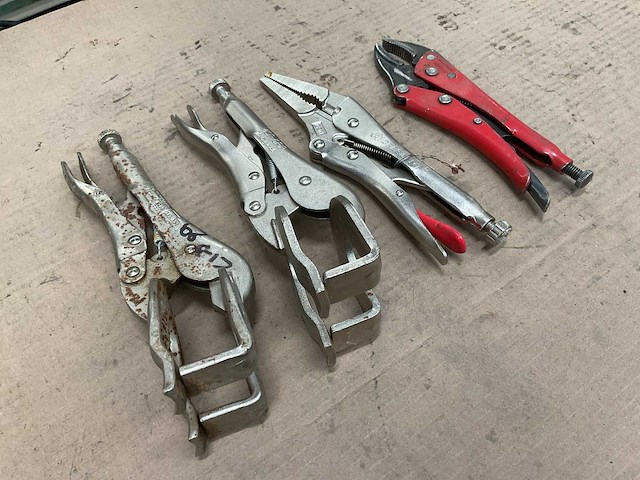 Verschillende tangen (4x) - afbeelding 1 van  3